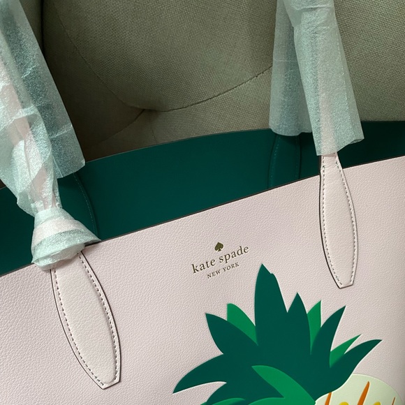 NEW Kate Spade Pineapple Tote K7322 - Picture 3 of 3